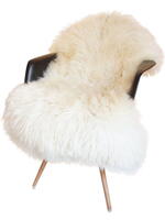 Europæisk Lammeskind Hvid