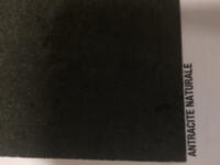 Sokkelflise Agora Antracite  7,5x61,5 cm.