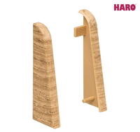 Plast-endekappe, 19 x 58 mm. 