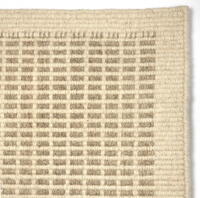 C. Olesen tæpper - Luxor - White/Nature 