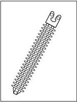 Dyvel til T-profil - Profil 148 