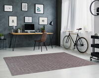 Udendørs tæppe, Brussels weave Cube Grey