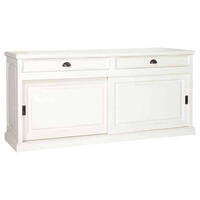 Skænk 2-skydedøre, 2-skuffer