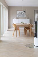 Sildebensparket med klik - Eg rustik hvid - RESTPARTI