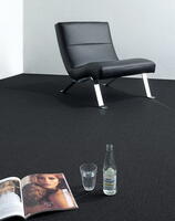 Fladvævet tæppe, Fletco Pinoflet sort 